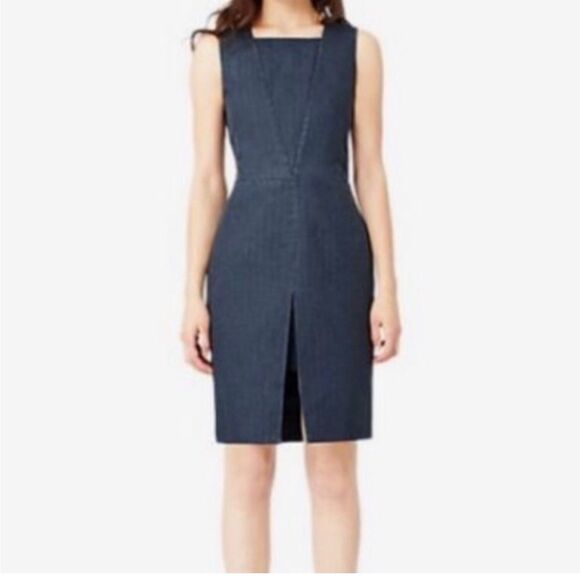 Kate Spade Saturday Denim Layover Dress NWT sz 0 - Picture 1 of 6
